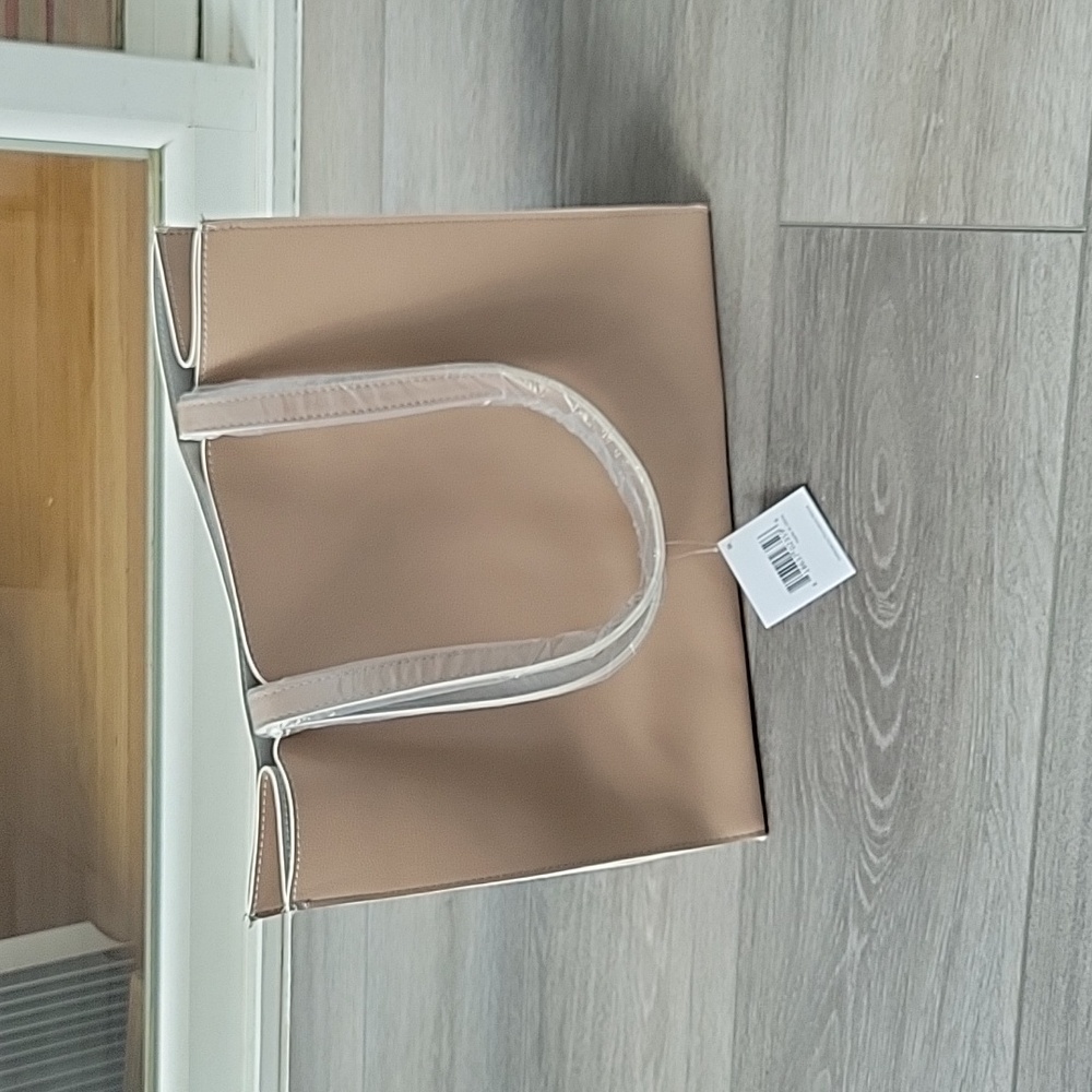 Tan  tote bag